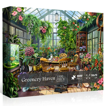 Greenery Haven Puzzle 1000 pièces 1000 pièces